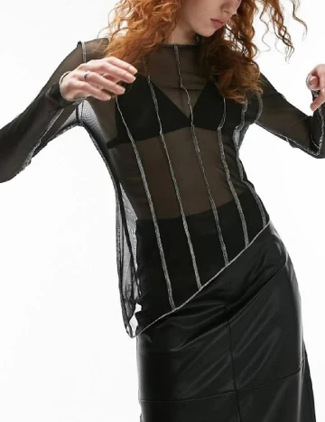 Top Top Shop, negru