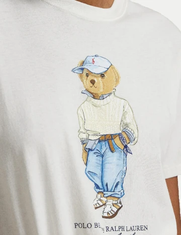 Tricou Polo Ralph Lauren, alb