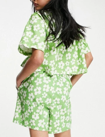 Pantaloni scurti Top Shop, verde
