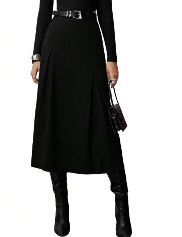 
						Fusta SHEIN, negru