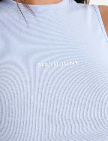 Top Sixth June, bleu