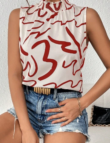 Bluza SHEIN, crem Crem