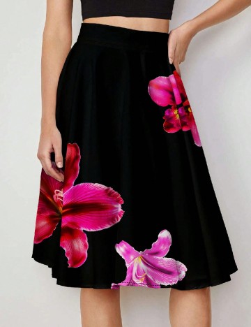 
						Fusta SHEIN, negru