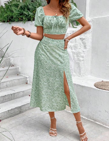 
						Compleu SHEIN, verde