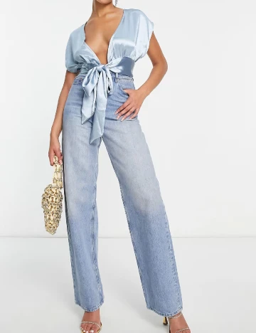 Top ASOS, bleu Albastru