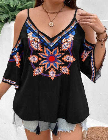Bluza SHEIN, negru