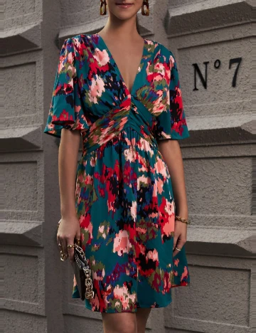 Rochie scurta SHEIN, mix culori