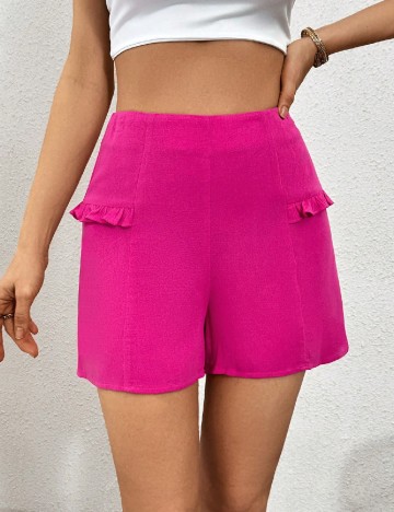 
						Pantaloni scurti SHEIN, roz