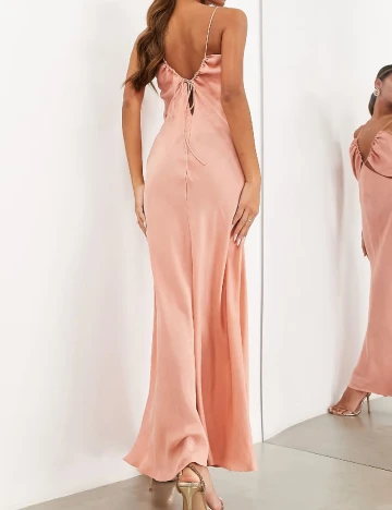 Rochie lunga ASOS, roz