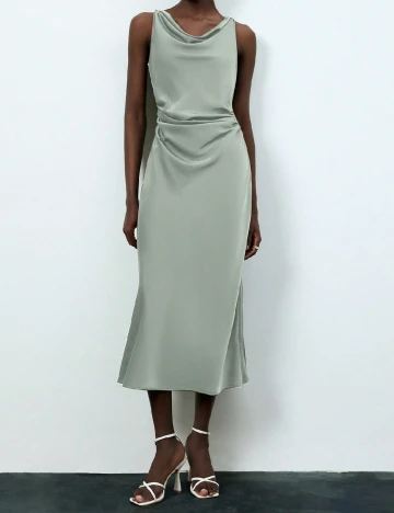 Rochie lunga SHEIN, verde