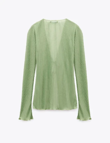 Bluza Zara, verde Verde