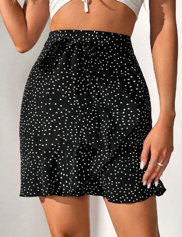 
						Fusta SHEIN, negru