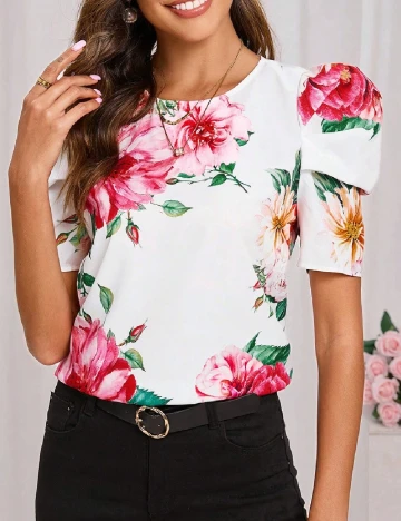 Bluza SHEIN, alb