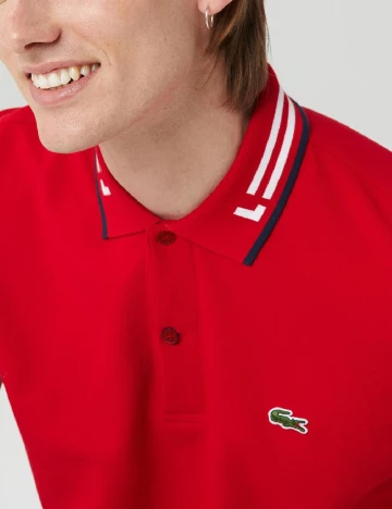 Tricou Lacoste, rosu