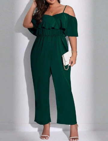 Salopeta SHEIN CURVE, verde