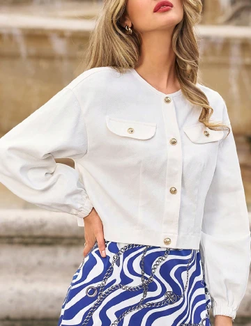 Bluza SHEIN, alb