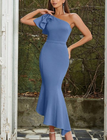 
						Rochie lunga SHEIN, albastru