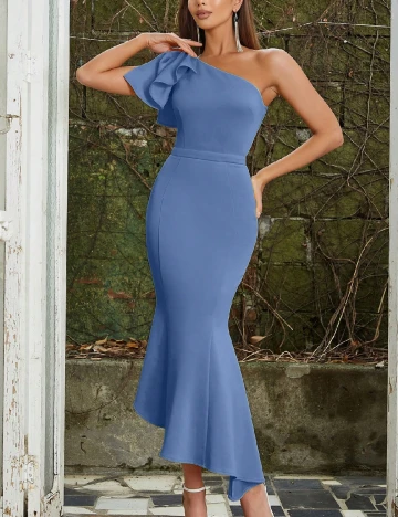 Rochie lunga SHEIN, albastru