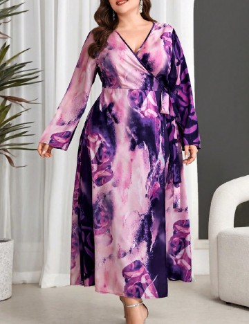 
						Rochie lunga SHEIN CURVE, mov
