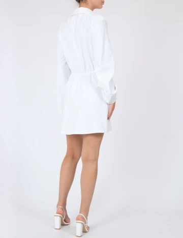 Rochie scurta ASOS, alb Alb