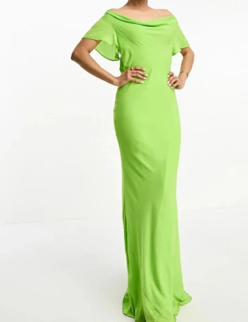 Rochie lunga ASOS, verde