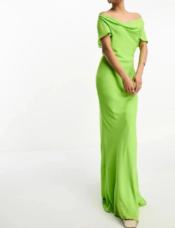 Rochie lunga ASOS, verde