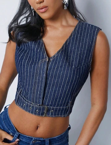 Top SHEIN, albastru