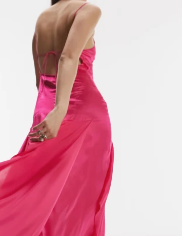 Rochie lunga Top Shop, roz Roz
