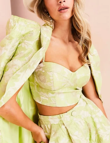 Top ASOS, verde Verde
