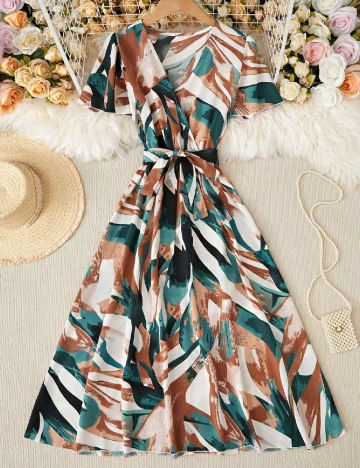 Rochie lunga SHEIN, mix culori