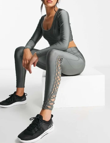 Top HIIT by ASOS, gri Gri