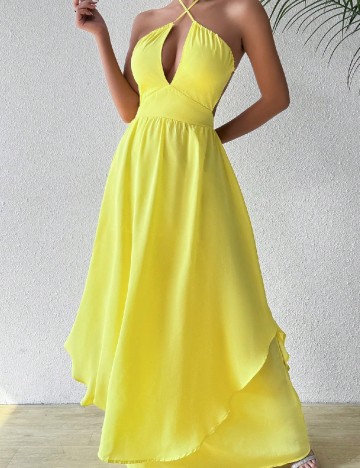 
						Rochie lunga SHEIN, galben
