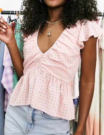 Bluza ASOS, roz Roz