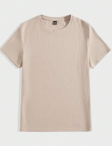 Tricou SHEIN, crem Crem