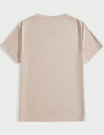 Tricou SHEIN, crem Crem