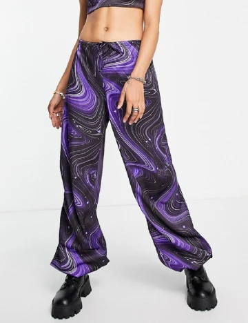 Pantaloni ASOS, mov