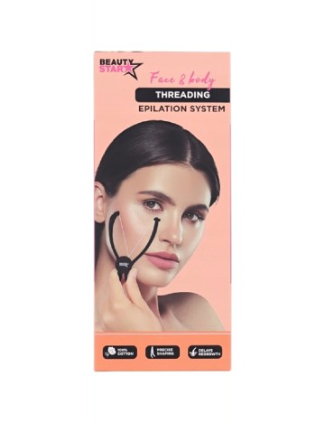 
						Epilator cu ata Beauty Star, negru