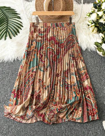 Fusta SHEIN CURVE, mix culori