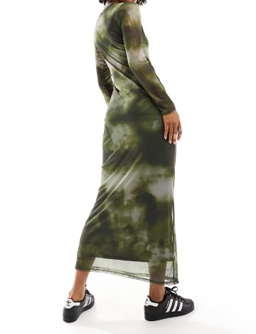Rochie lunga ASOS, verde