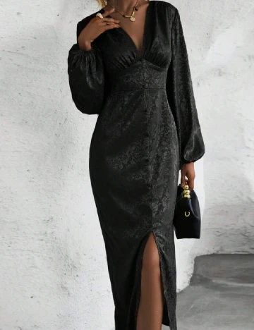 Rochie medie SHEIN, negru Negru