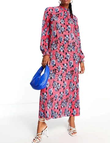 Rochie lunga ASOS, roz Roz