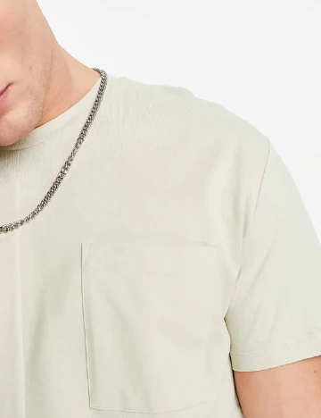 Tricou ASOS, bej