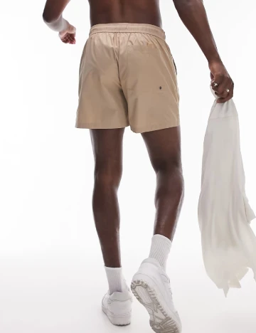 Short de baie Topman, crem
