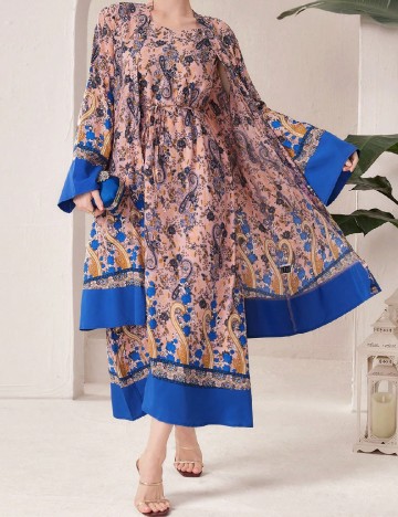 
						Rochie lunga SHEIN, mix culori