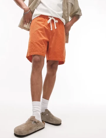 Pantaloni scurti Topman, portocaliu