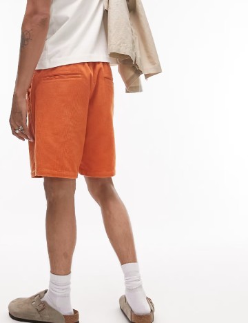 Pantaloni scurti Topman, portocaliu