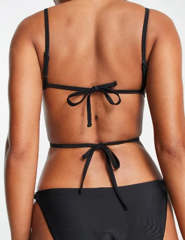 Sutien de baie ASOS, negru