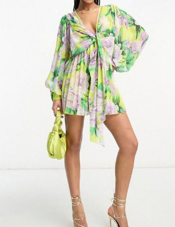 
						Salopeta ASOS, floral print