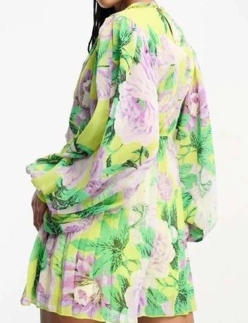 Salopeta ASOS, floral print Floral print