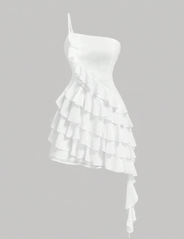 Rochie scurta SHEIN, alb